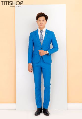 Bộ vest nam Titishop 1 Nút