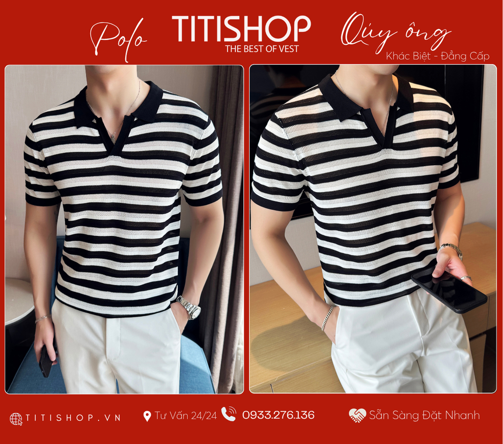 Polo Qúy Ông TitiShop Premium