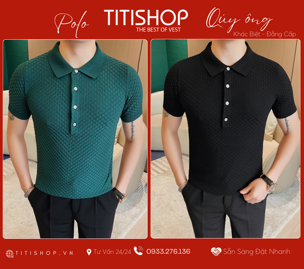 Polo Qúy Ông TitiShop Premium