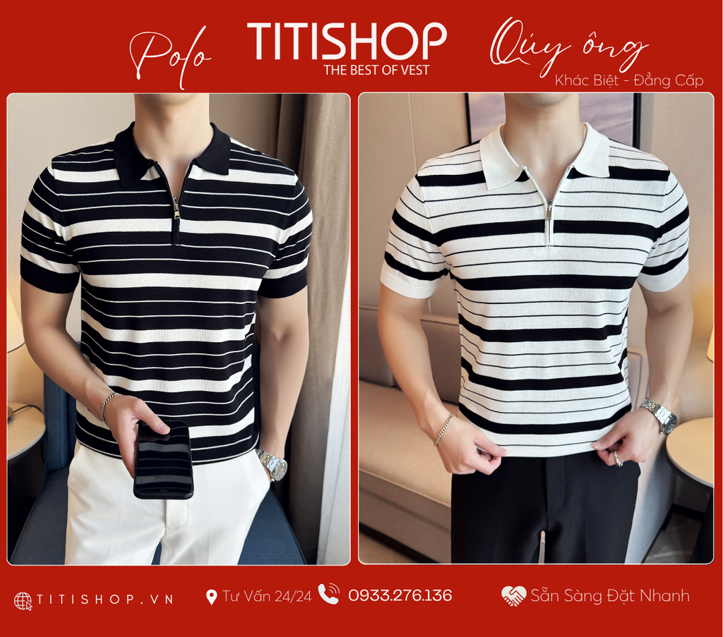 Polo Qúy Ông TitiShop Premium