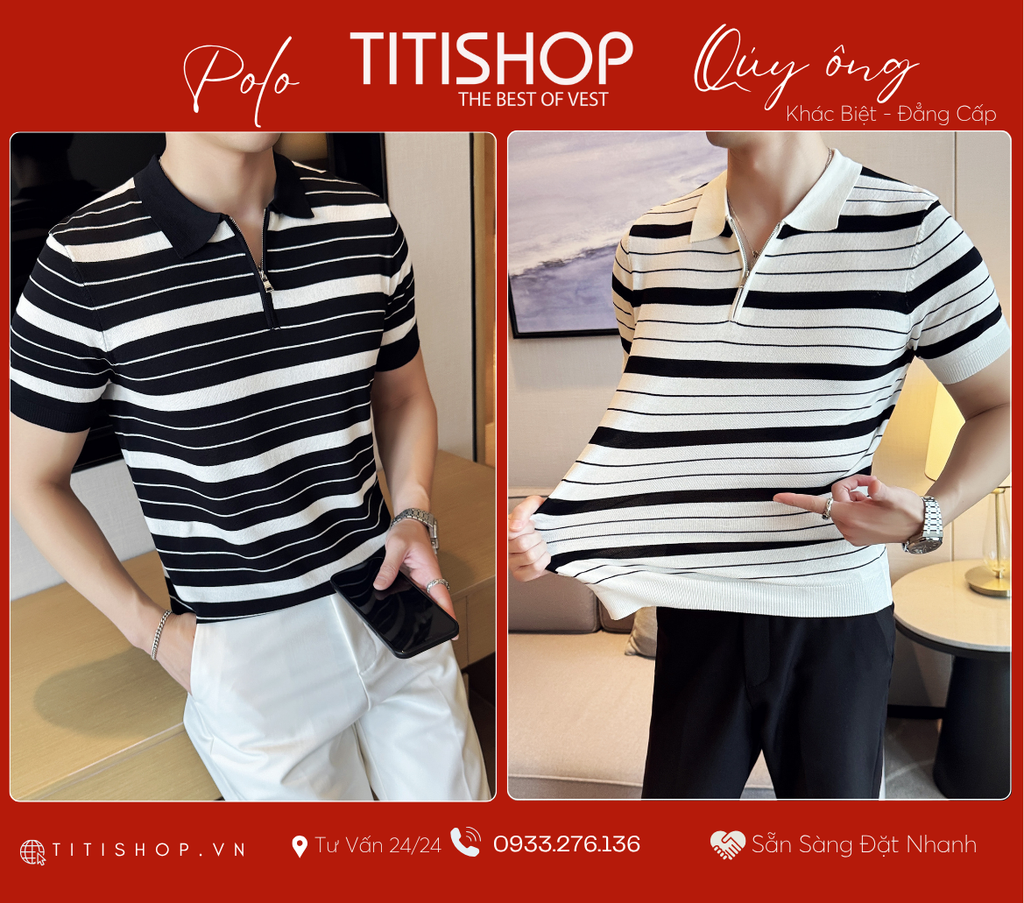 Polo Qúy Ông TitiShop Premium