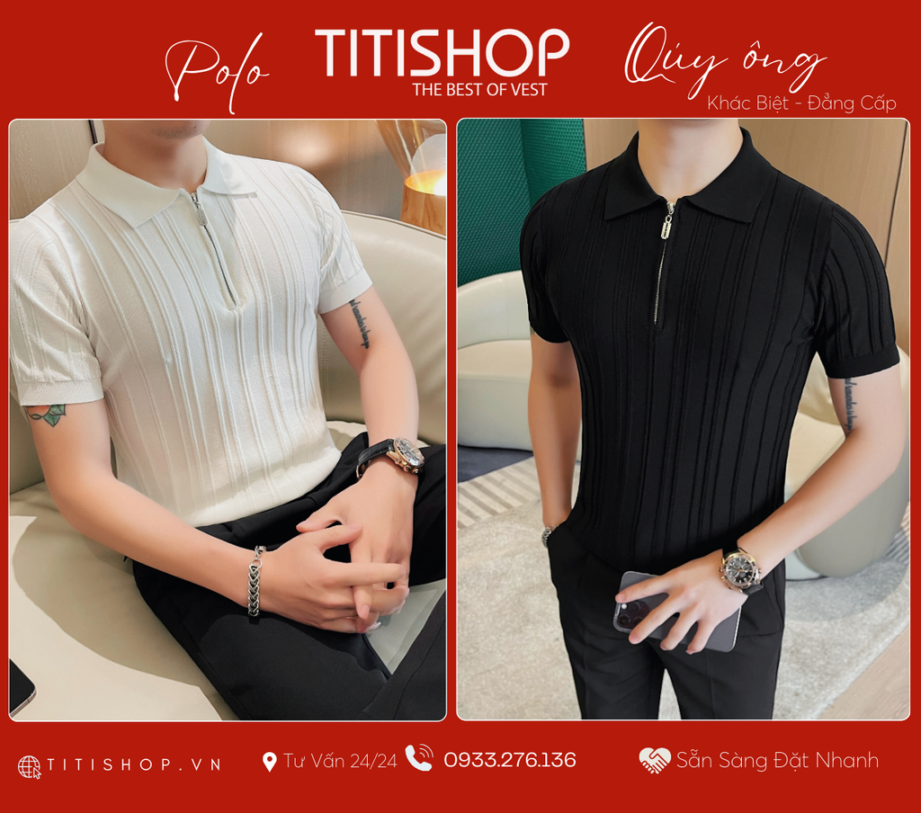 Polo Qúy Ông TitiShop Premium