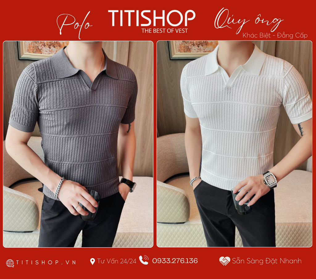Polo Qúy Ông TitiShop Premium