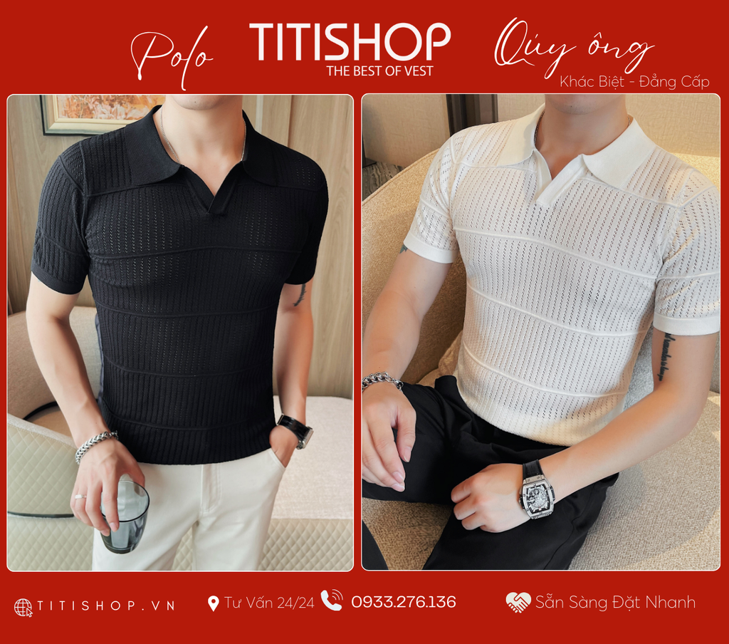 Polo Qúy Ông TitiShop Premium