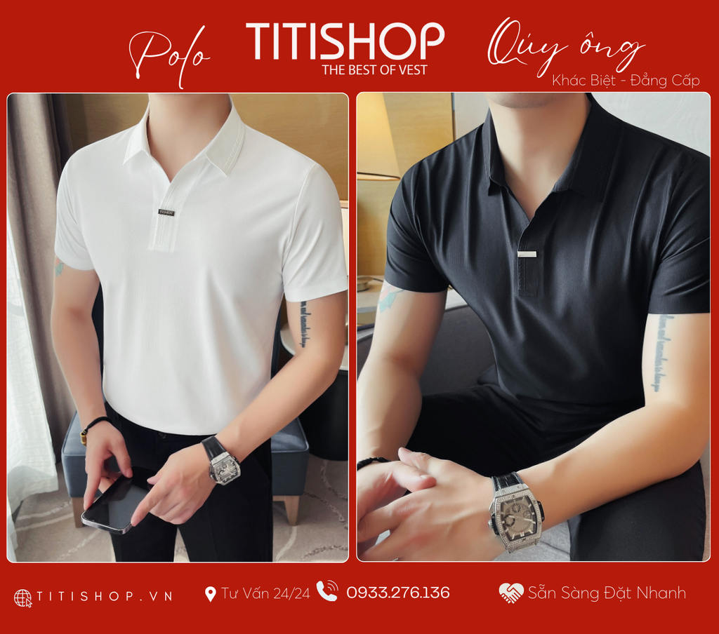 Polo Qúy Ông TitiShop Premium