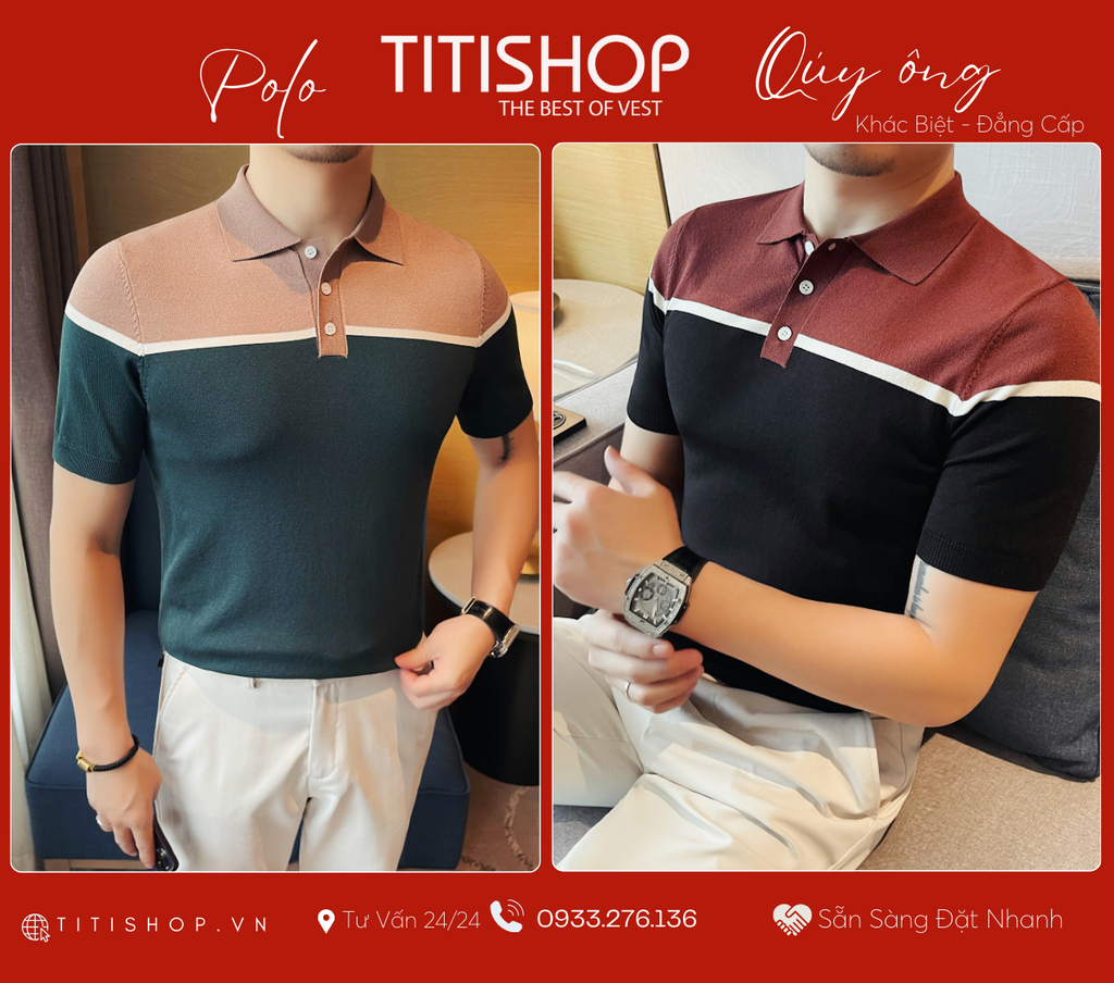 Polo Qúy Ông TitiShop Premium
