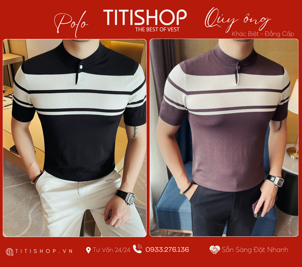 Polo Qúy Ông TitiShop Premium