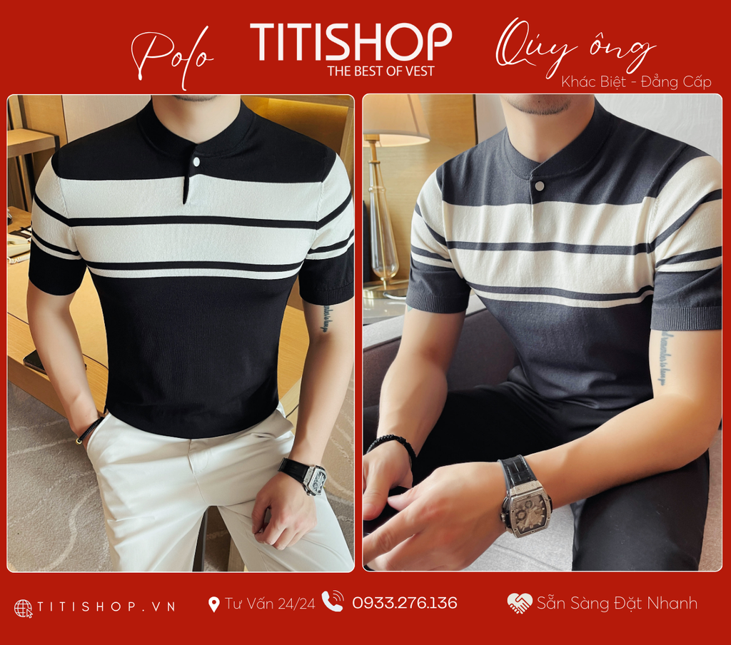 Polo Qúy Ông TitiShop Premium