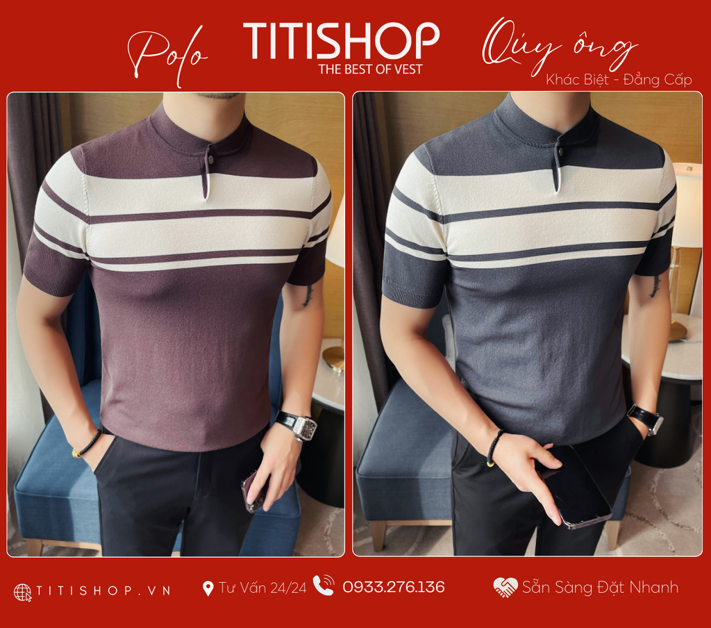 Polo Qúy Ông TitiShop Premium