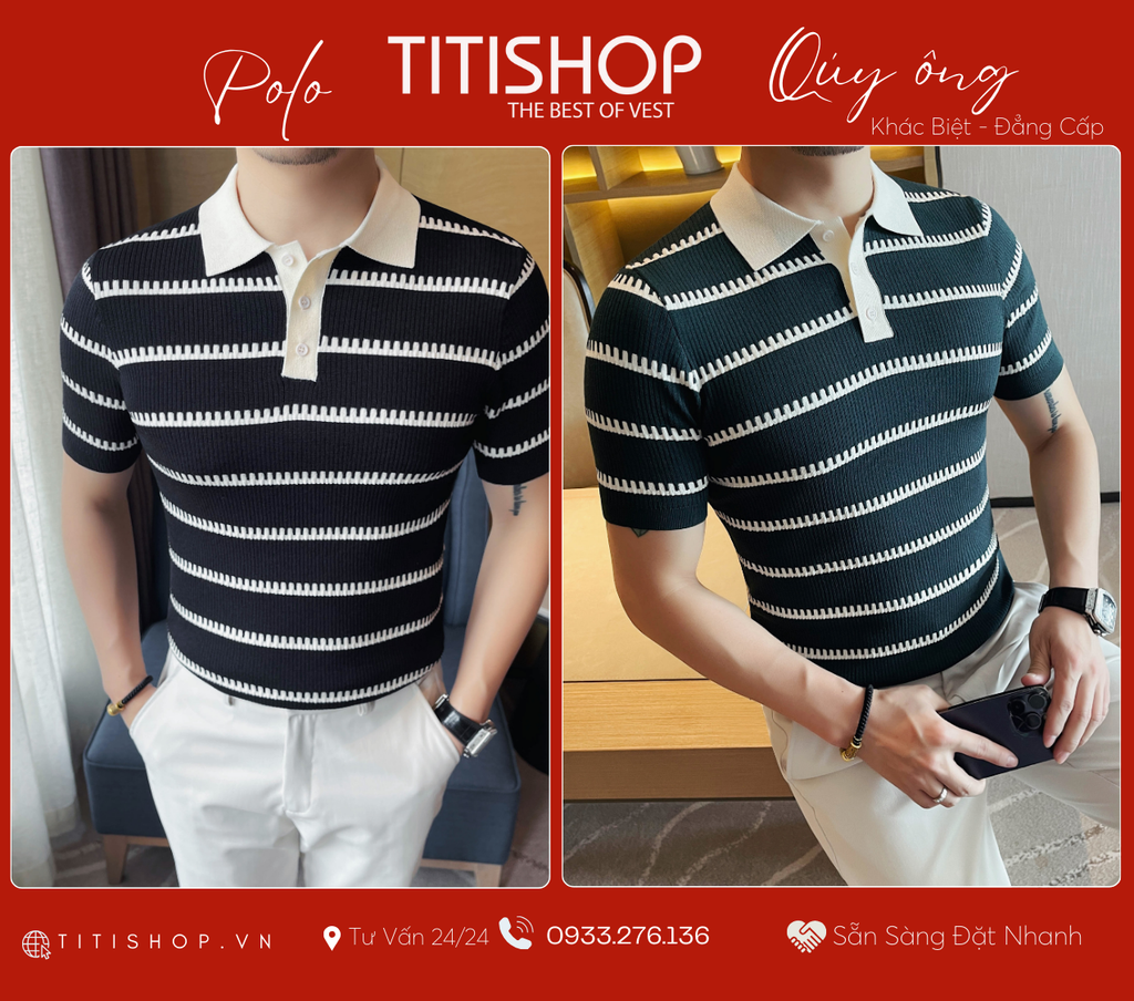 Polo Qúy Ông TitiShop Premium
