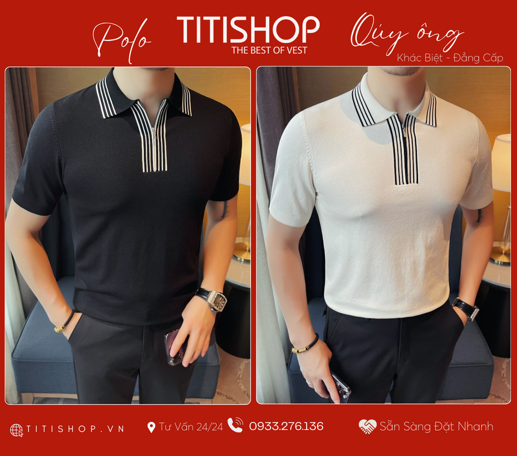 Polo Qúy Ông TitiShop Premium