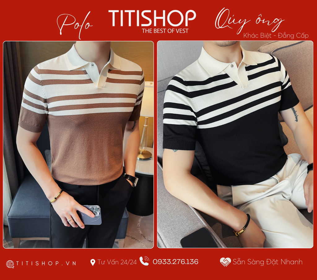 Polo Qúy Ông TitiShop Premium