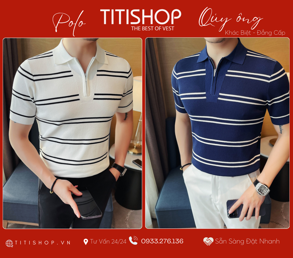 Polo Qúy Ông TitiShop Premium