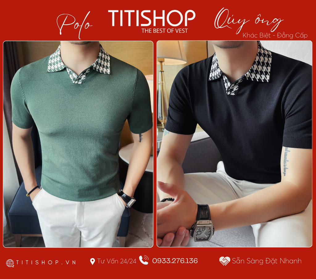 Polo Qúy Ông TitiShop Premium