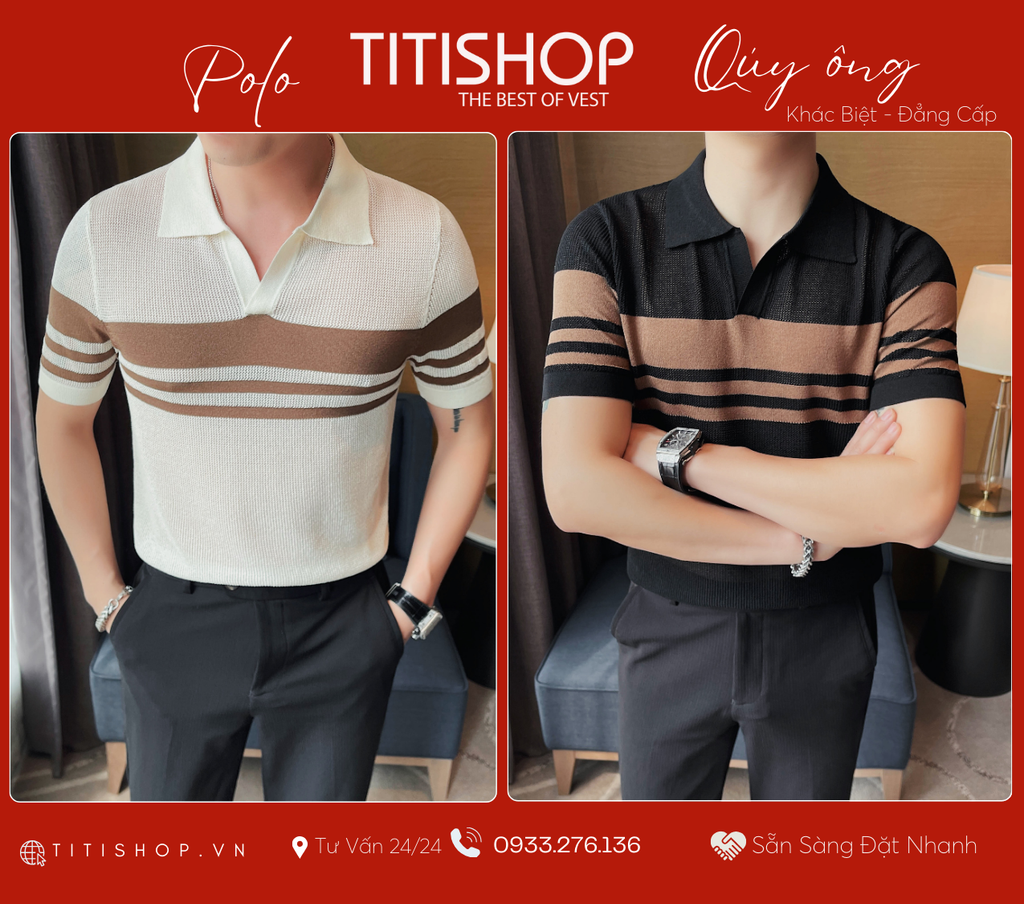 Polo Qúy Ông TitiShop Premium
