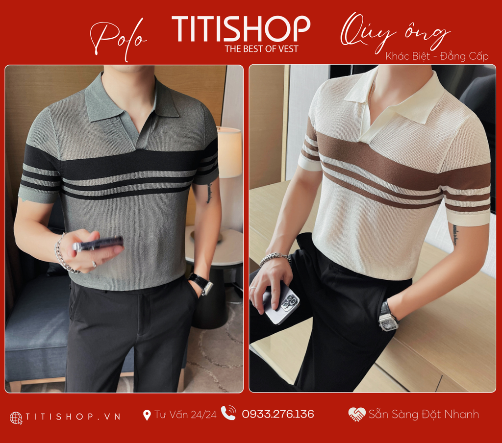 Polo Qúy Ông TitiShop Premium