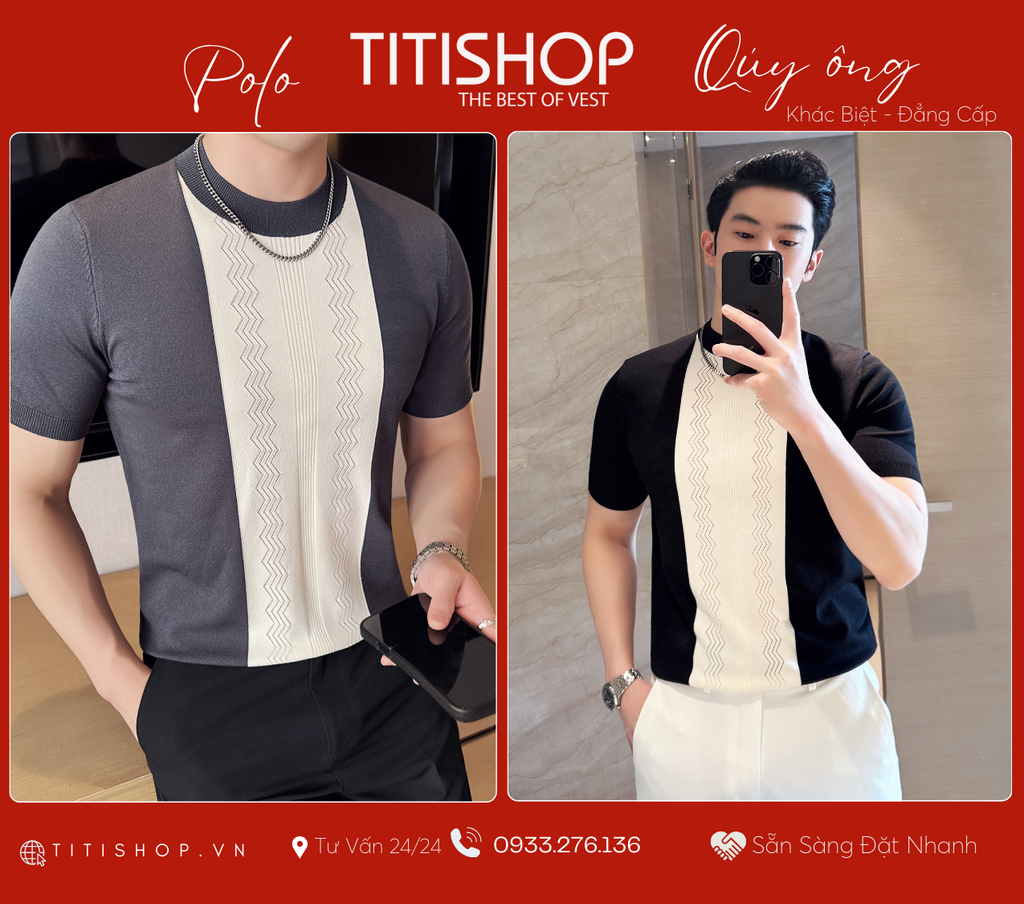 Polo Qúy Ông TitiShop Premium