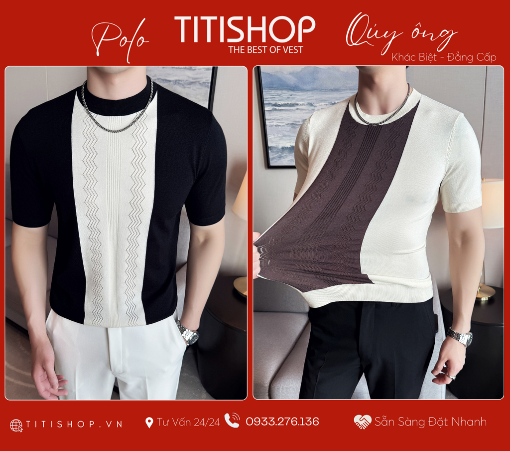 Polo Qúy Ông TitiShop Premium