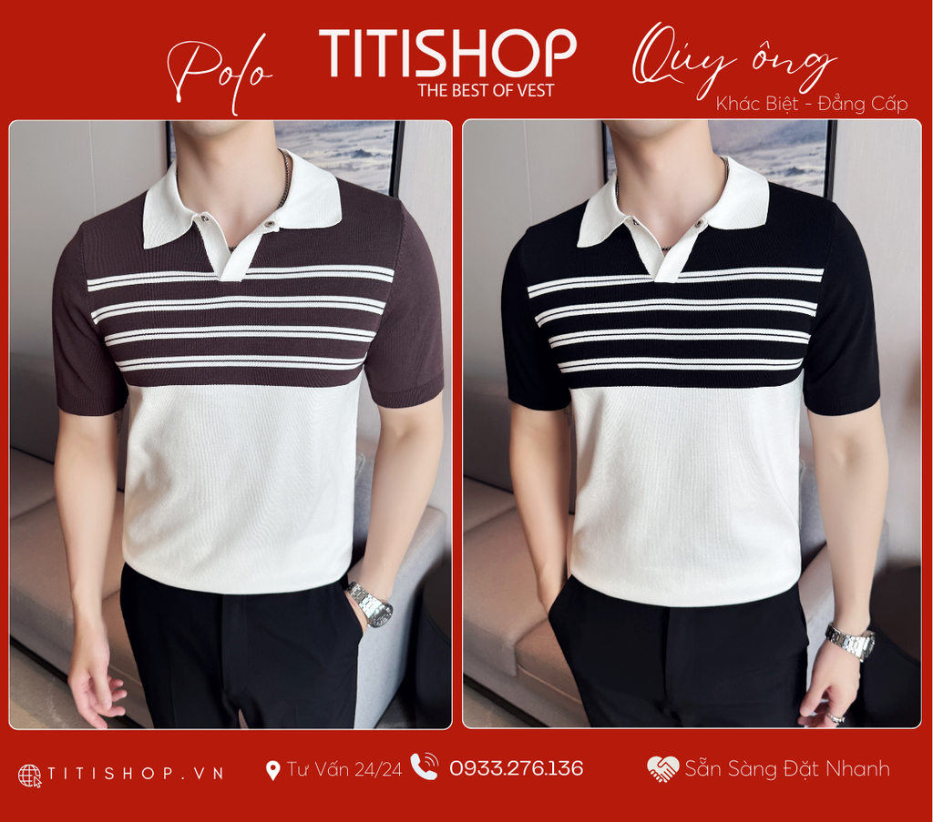 Polo Qúy Ông TitiShop Premium