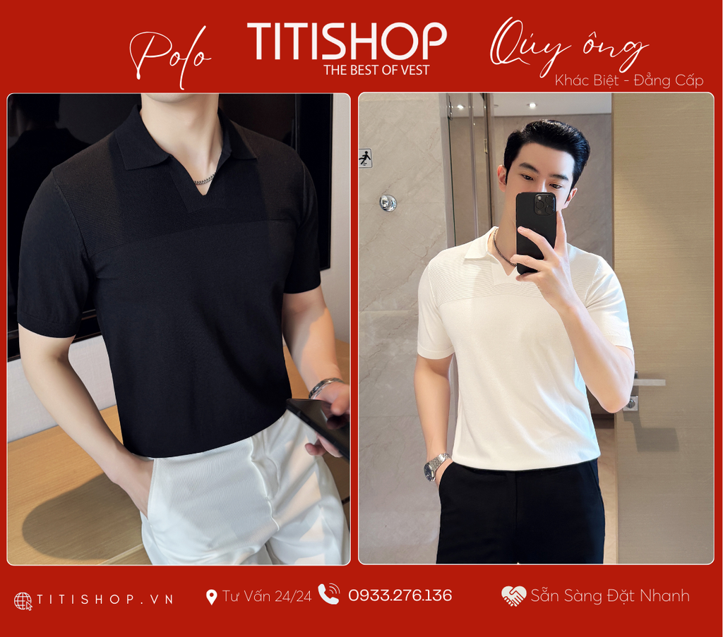Polo Qúy Ông TitiShop Premium