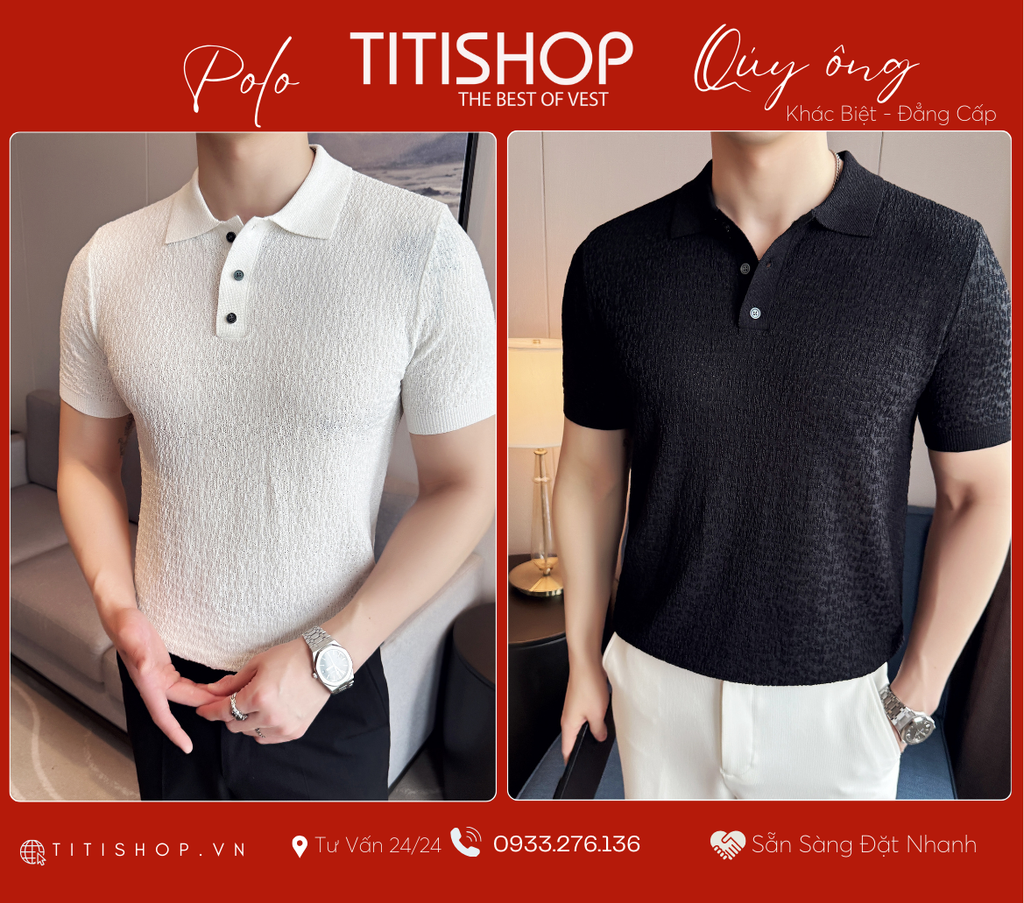 Polo Qúy Ông TitiShop Premium