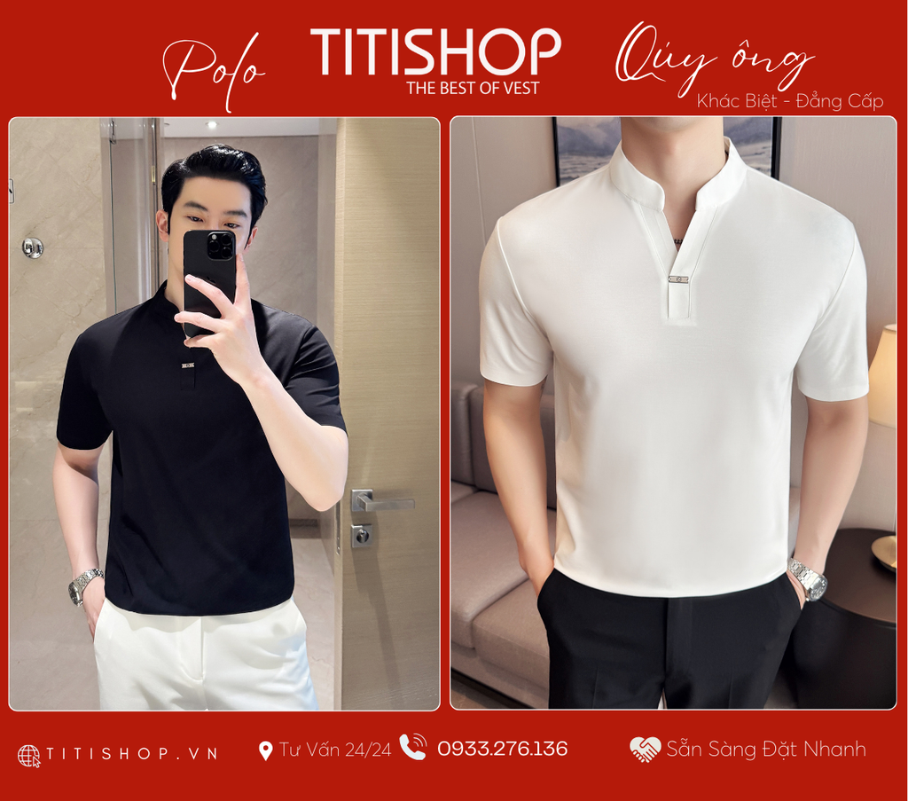 Polo Qúy Ông TitiShop Premium