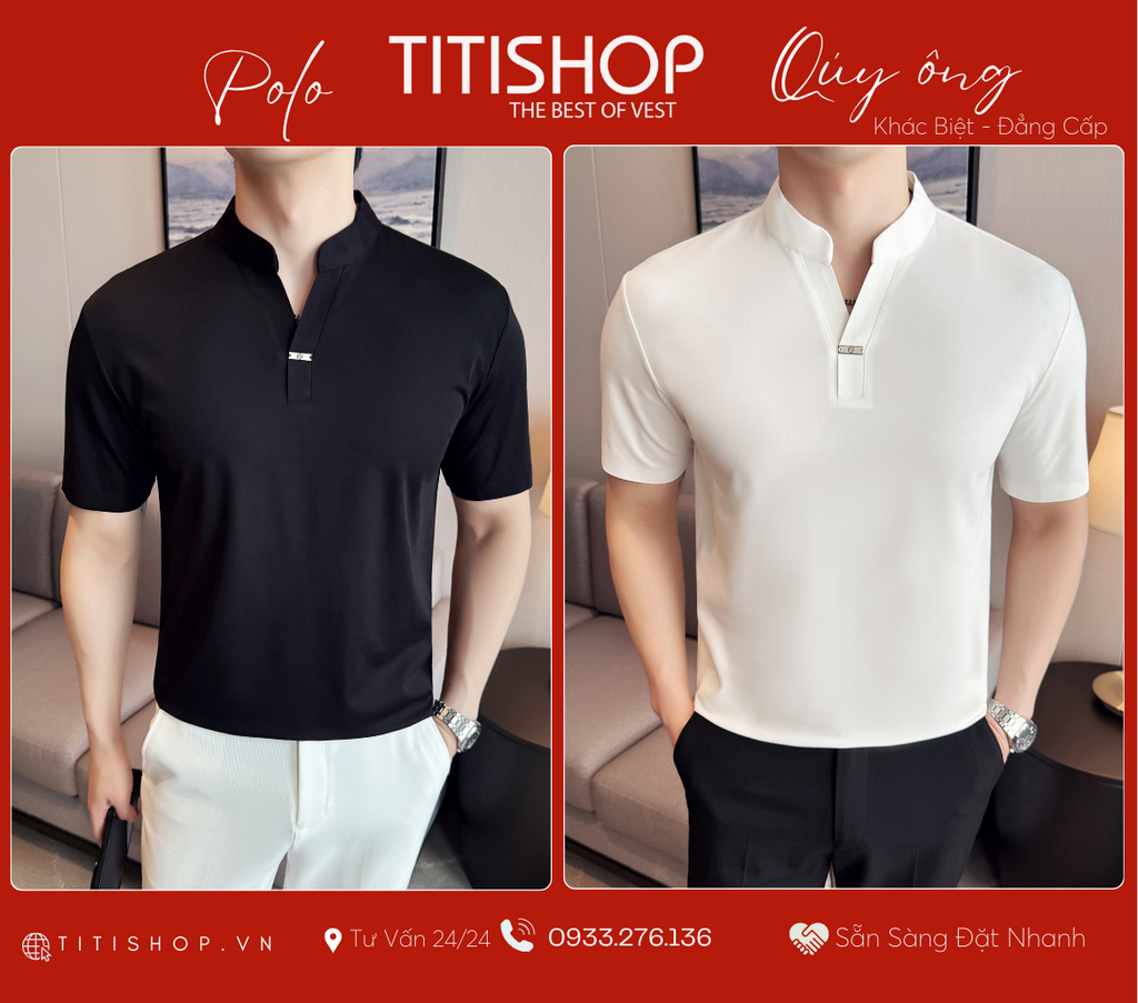 Polo Qúy Ông TitiShop Premium