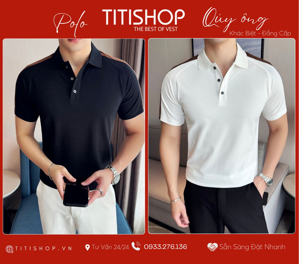 Polo Qúy Ông TitiShop Premium