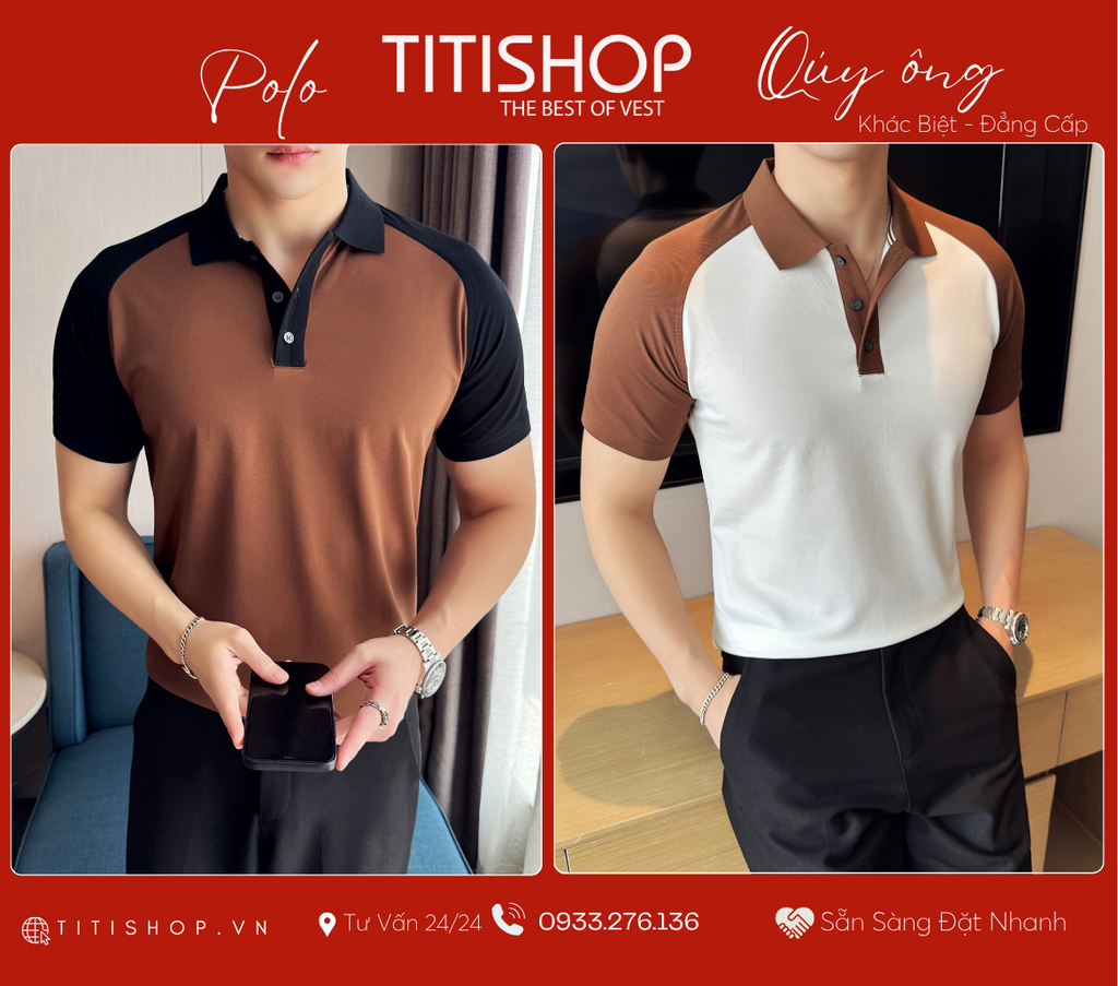 Polo Qúy Ông TitiShop Premium
