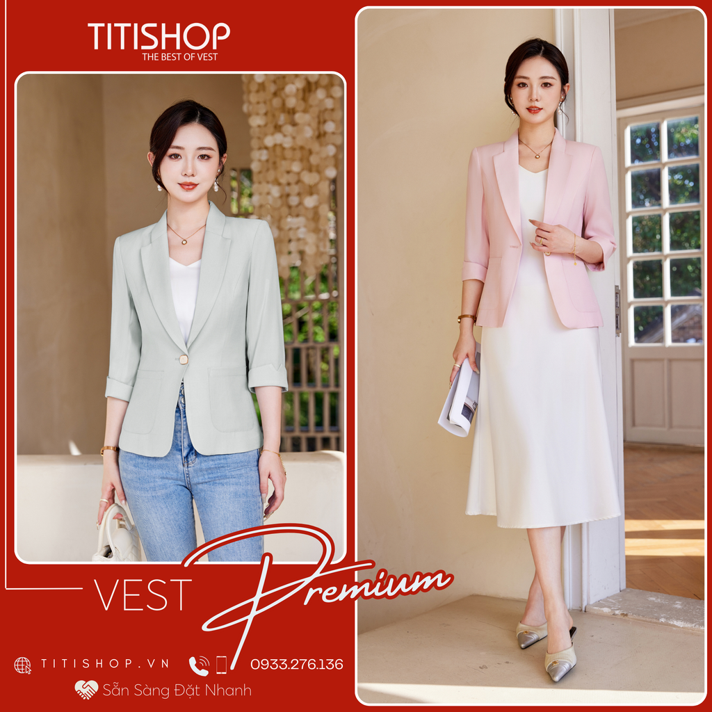 Vest Nữ Tay Lỡ TITISHOP premium