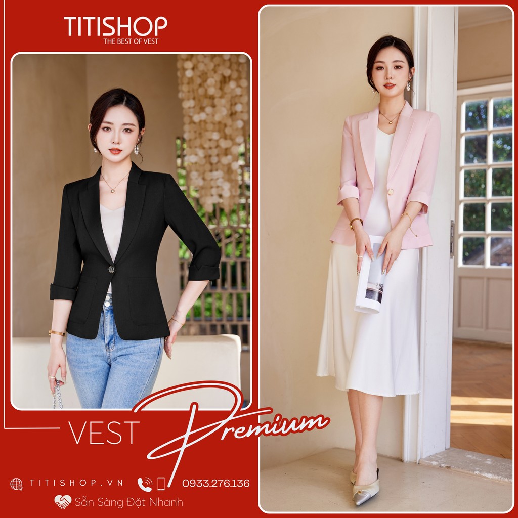 Vest Nữ Tay Lỡ TITISHOP premium