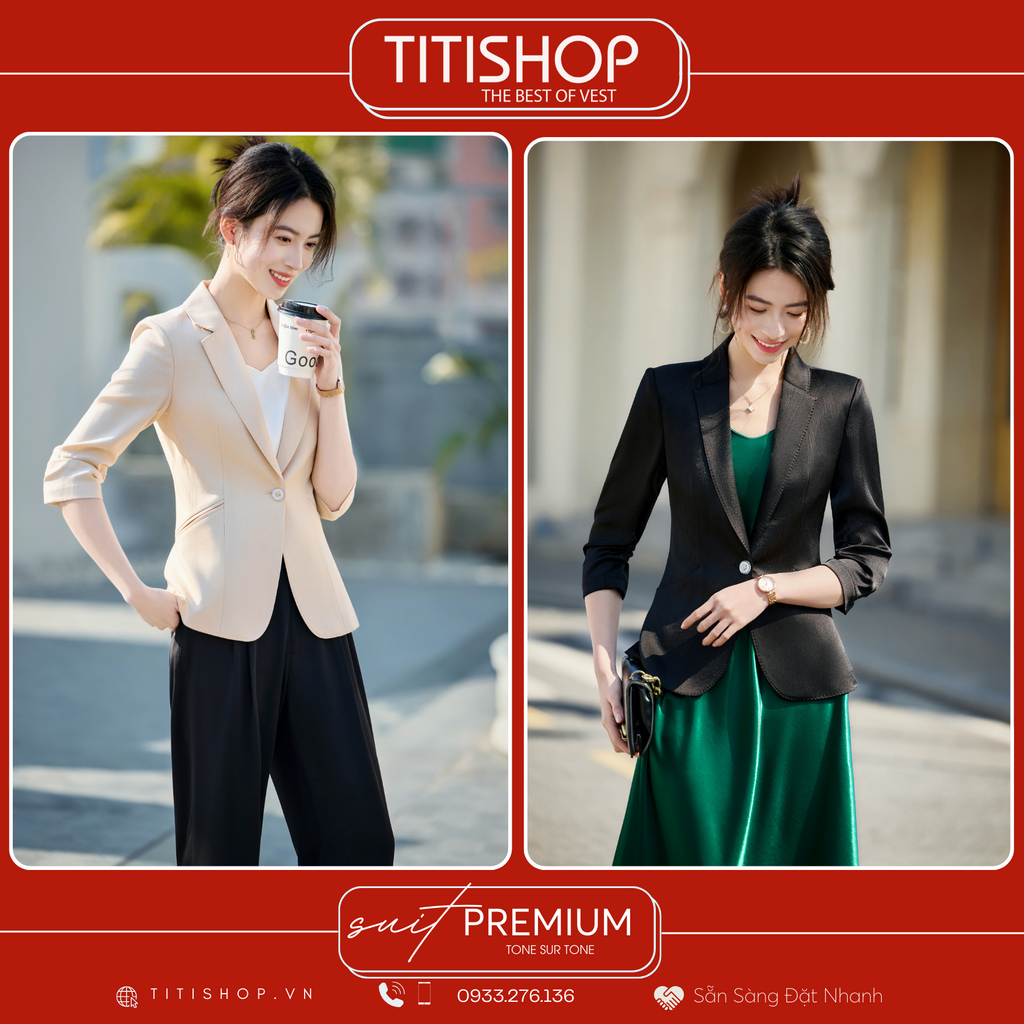 Vest Nữ Tay Lỡ TITISHOP premium
