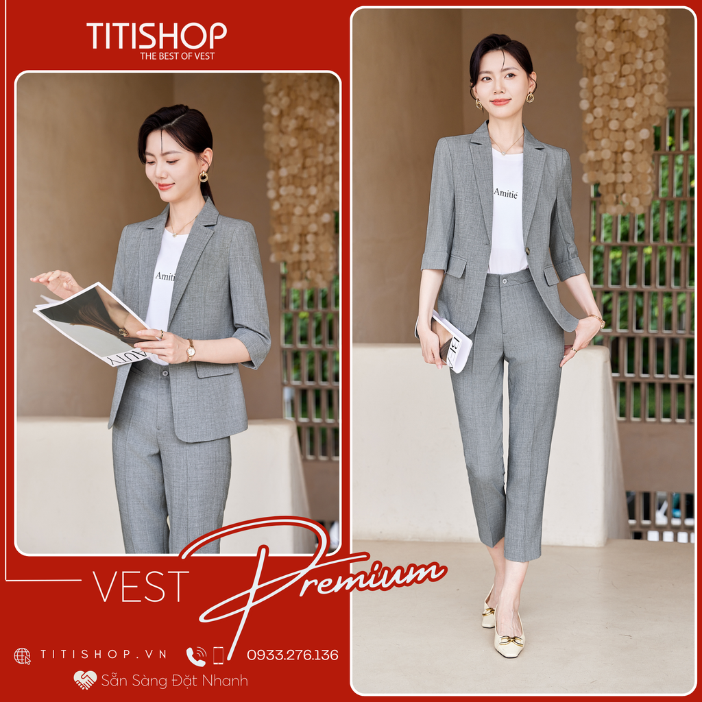 Áo Vest Nữ Tay Lỡ TITISHOP premium