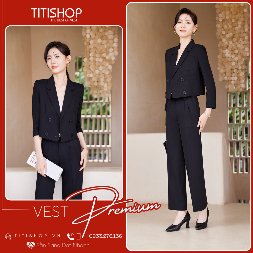 Áo Vest Nữ Tay Lỡ TITISHOP premium