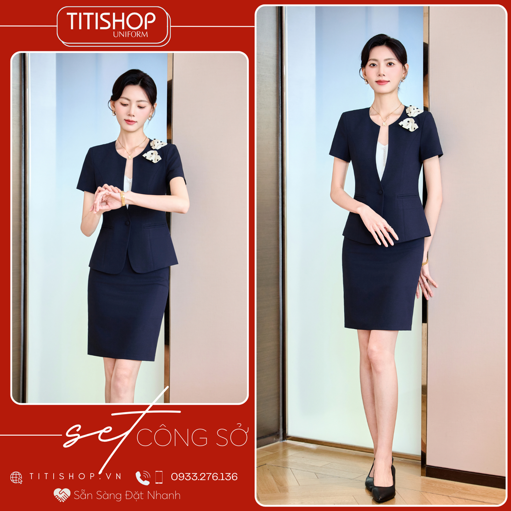 Áo Vest Nữ TITISHOP Tay Ngắn