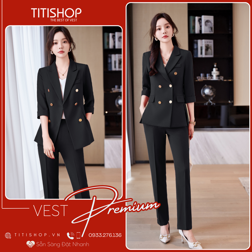 Áo Vest Nữ Tay Lỡ TITISHOP premium