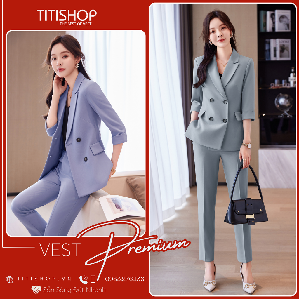 Áo Vest Nữ Tay Lỡ TITISHOP premium
