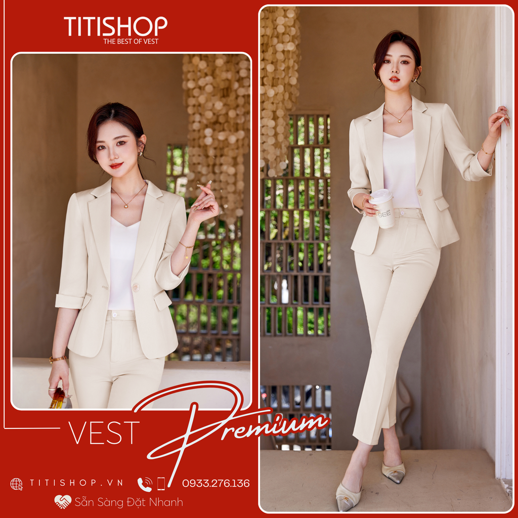 Áo Vest Nữ Tay Lỡ TITISHOP premium