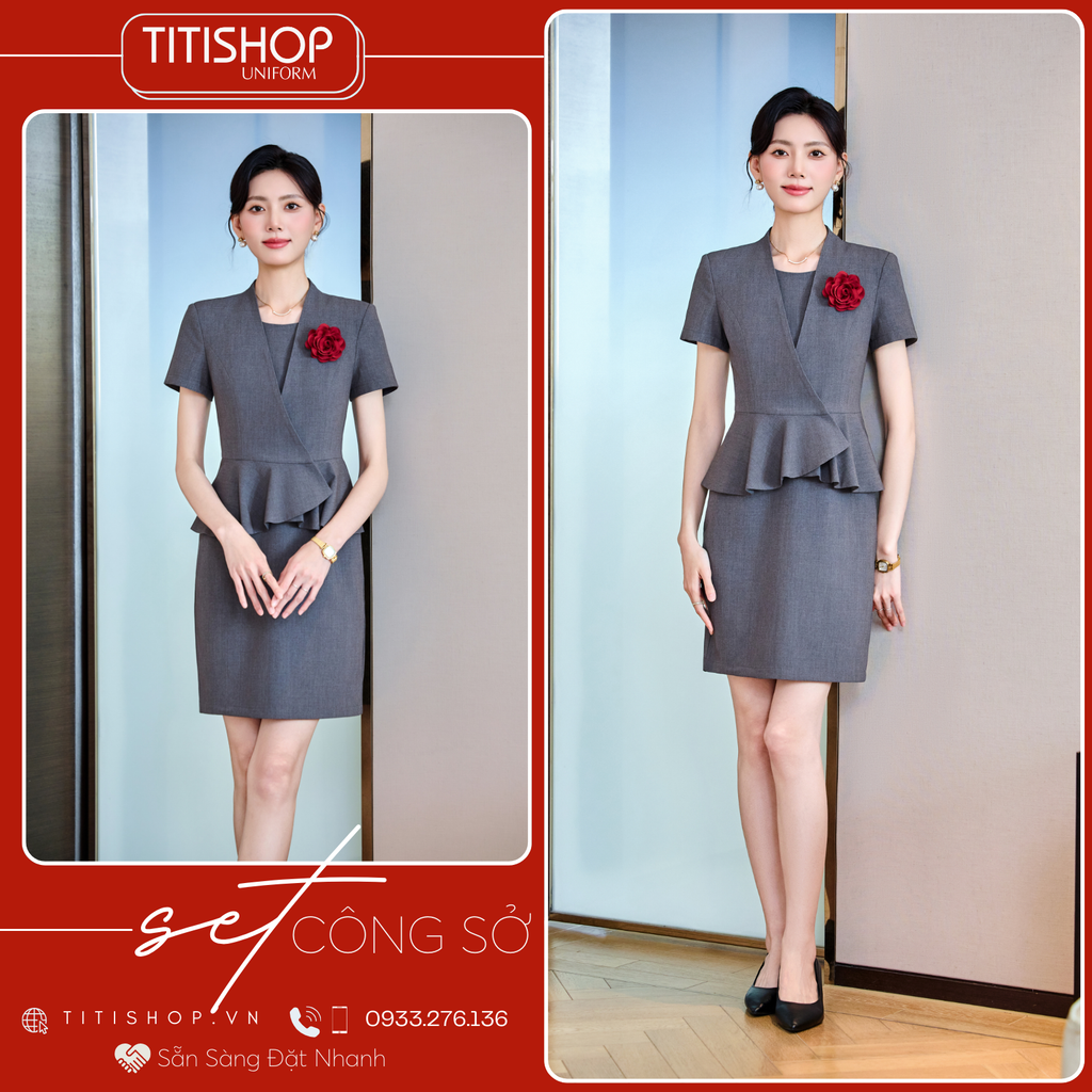 Áo Vest Nữ TITISHOP Tay Ngắn