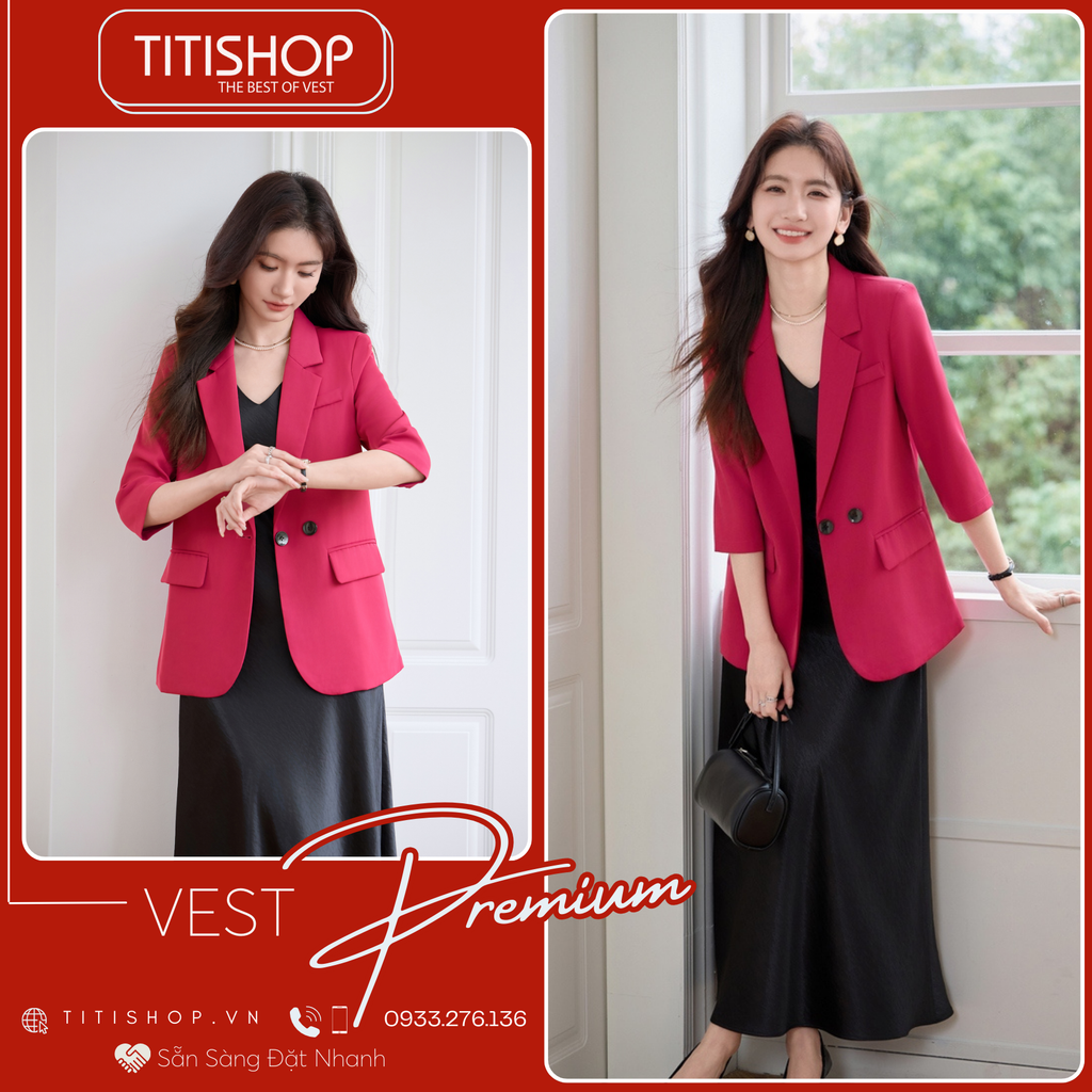 Vest Nữ Tay Lỡ TITISHOP premium