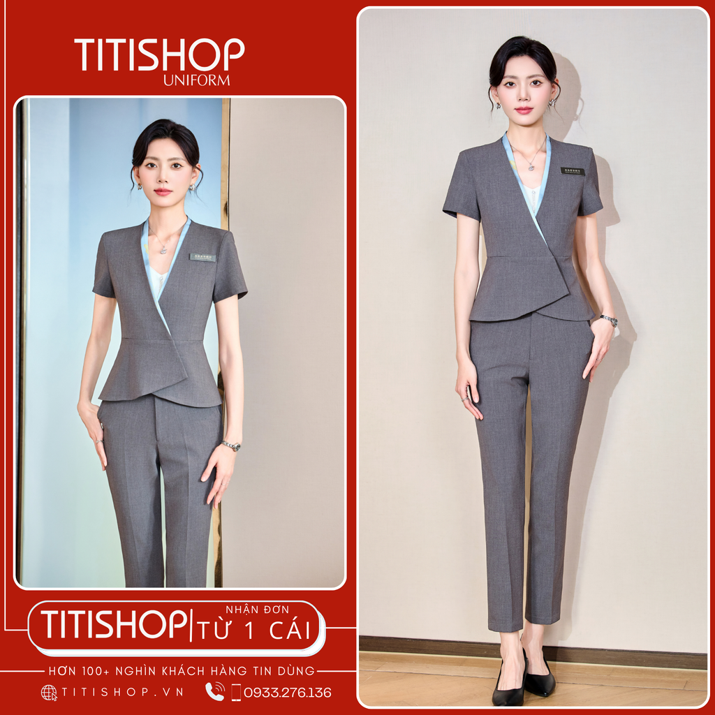 Áo Vest Nữ TITISHOP Tay Ngắn
