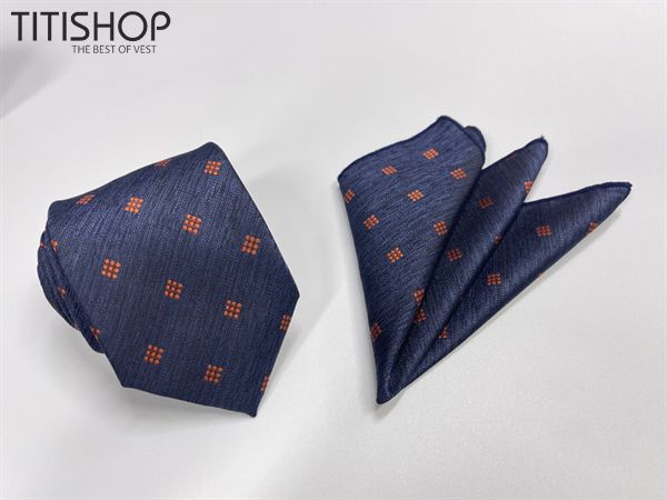 Sét Bộ Cavat & Khăn Cài 1049 TITISHOP