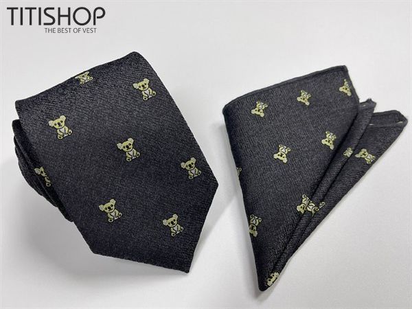 Sét Bộ Cavat & Khăn Cài 1084 TITISHOP