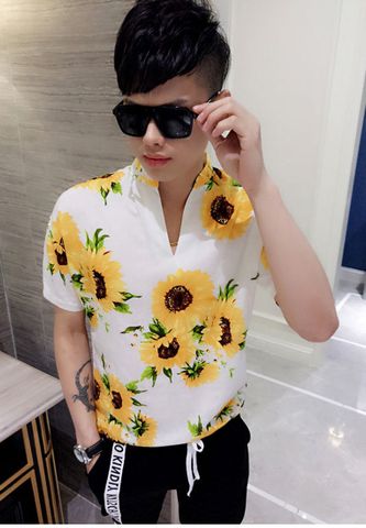 Aó Sơ mi AT444 HOA MÙA XUÂN 2018 Aó Sơ mi AT444 HOA MÙA XUÂN 2018