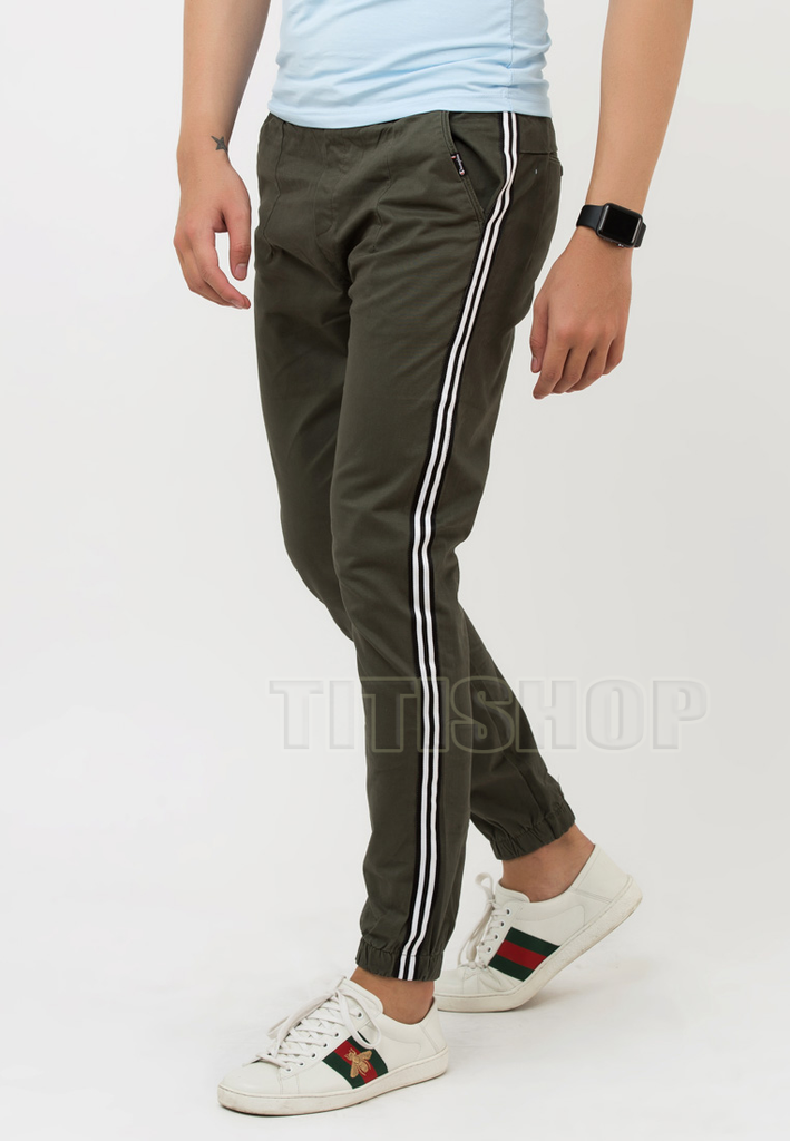 Quần Jogger Pants Kaki Titishop QK20 ( Ngoại nhập )