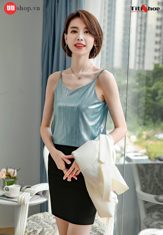 Áo Lá dây mặc vest Titishop AOL106