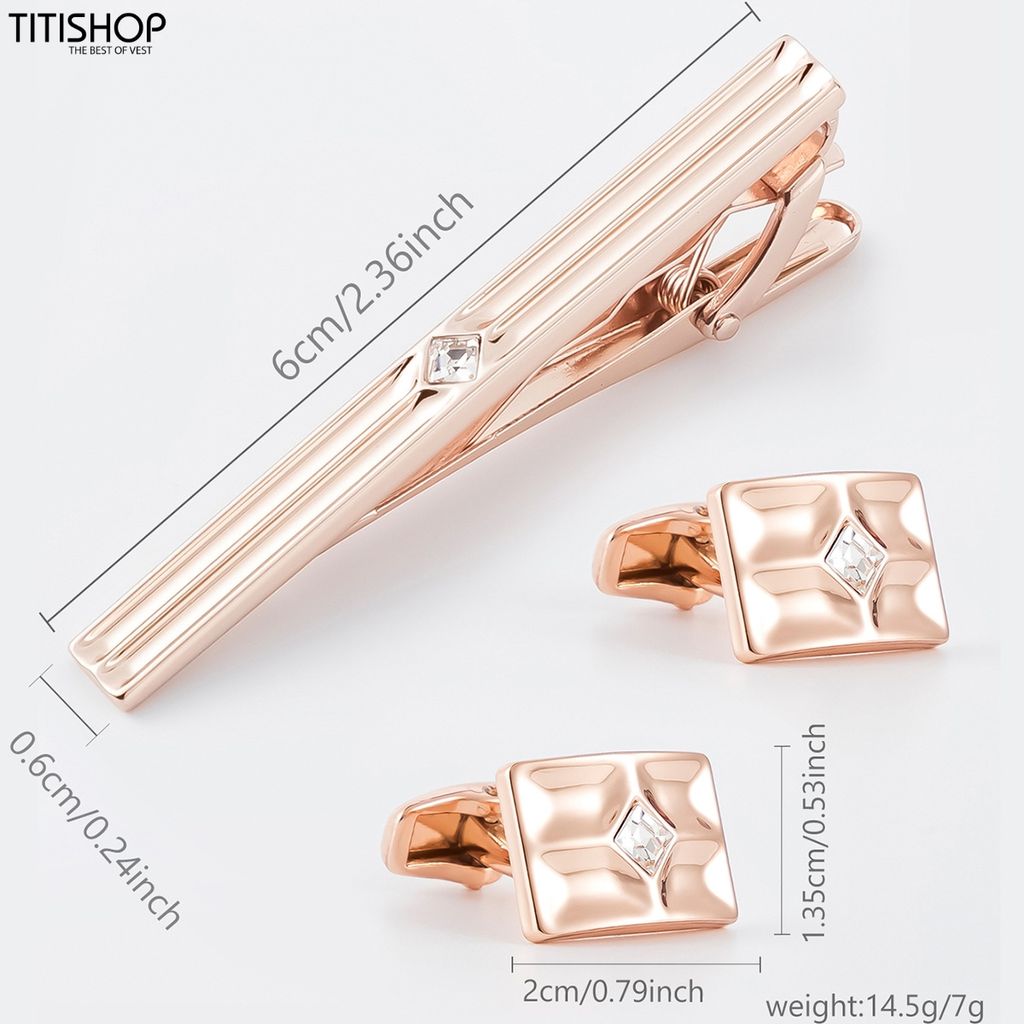 Bộ 2 Măng Sét & Kẹp Cavat TITISHOP