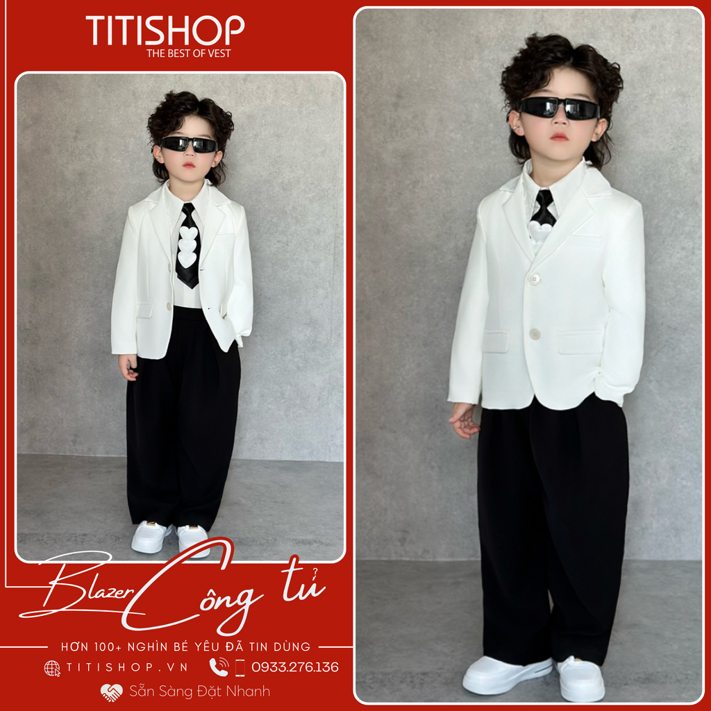 Blazer Trẻ Em Titishop ( 90-150 )