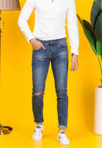 Quần Jeans Nam Titishop QJ290 WAX Cao cấp