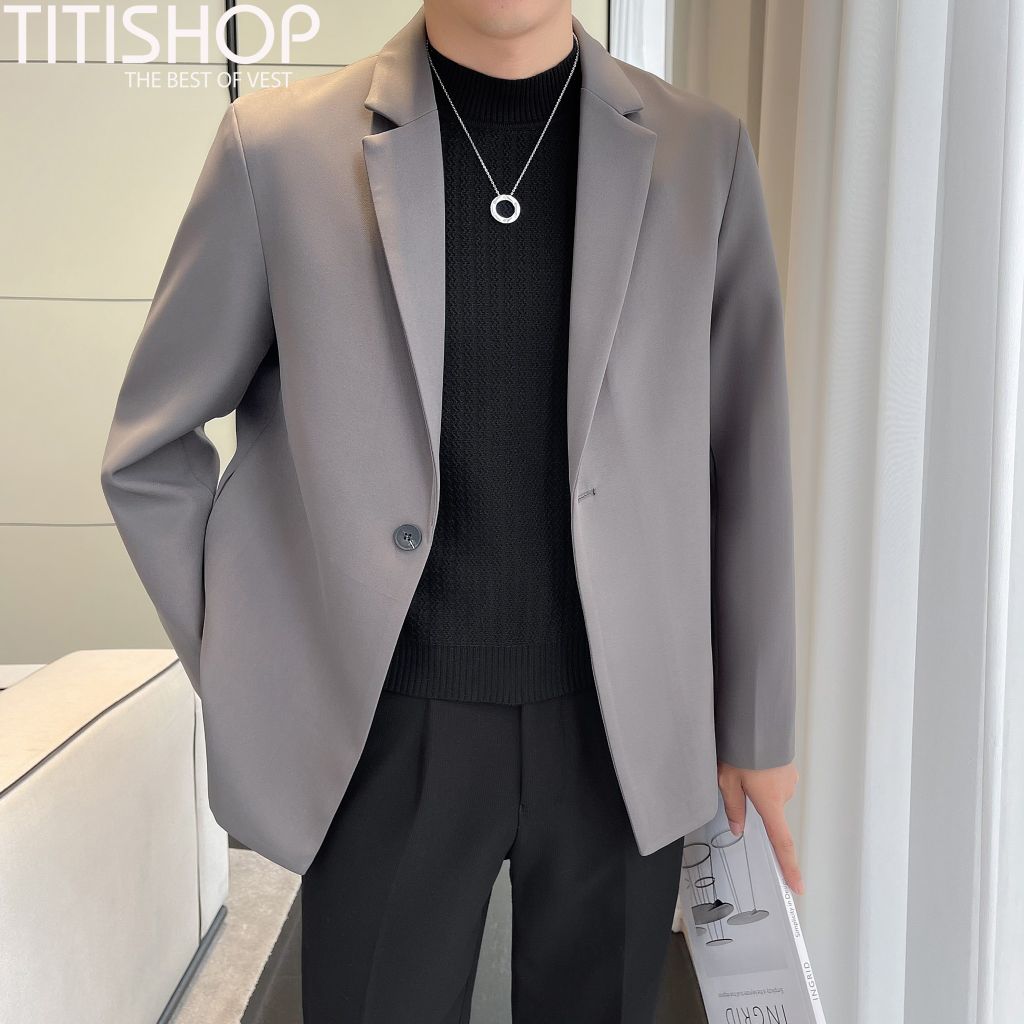 Áo Blazer Nam Titishop BL ( M-3XL )